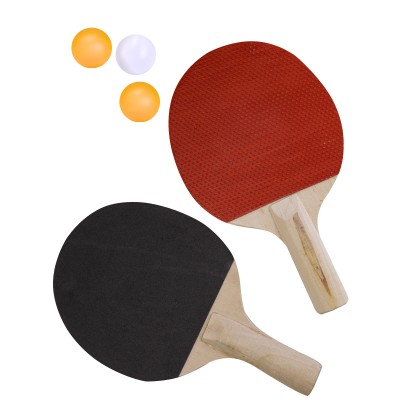 Набор для игры в настольный теннис ( 2 ракетки, 3 шарика)толщина 6мм, в блистере Арт. AN01007